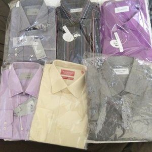 NWT Egyptian cotton dress shirts